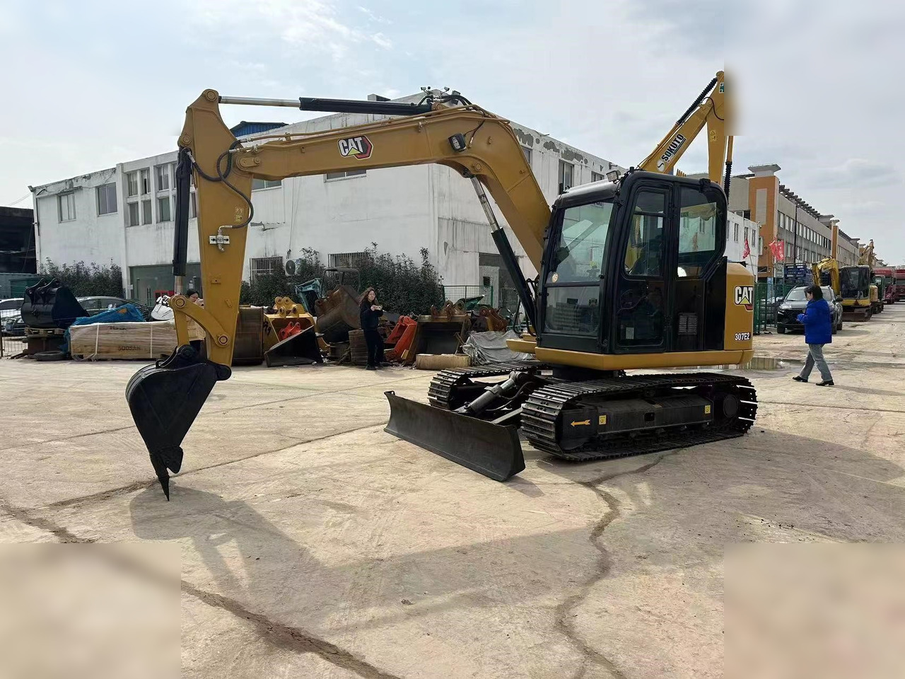 CATERPILLAR 307E2 - Верижен багер: снимка 1 CATERPILLAR 307E2 - Верижен багер: снимка 1