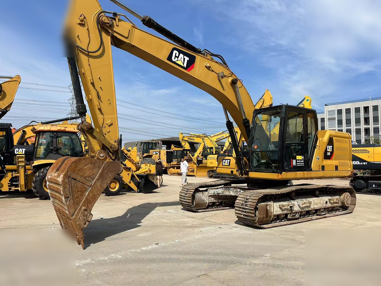 Верижен багер CATERPILLAR 320: снимка 6