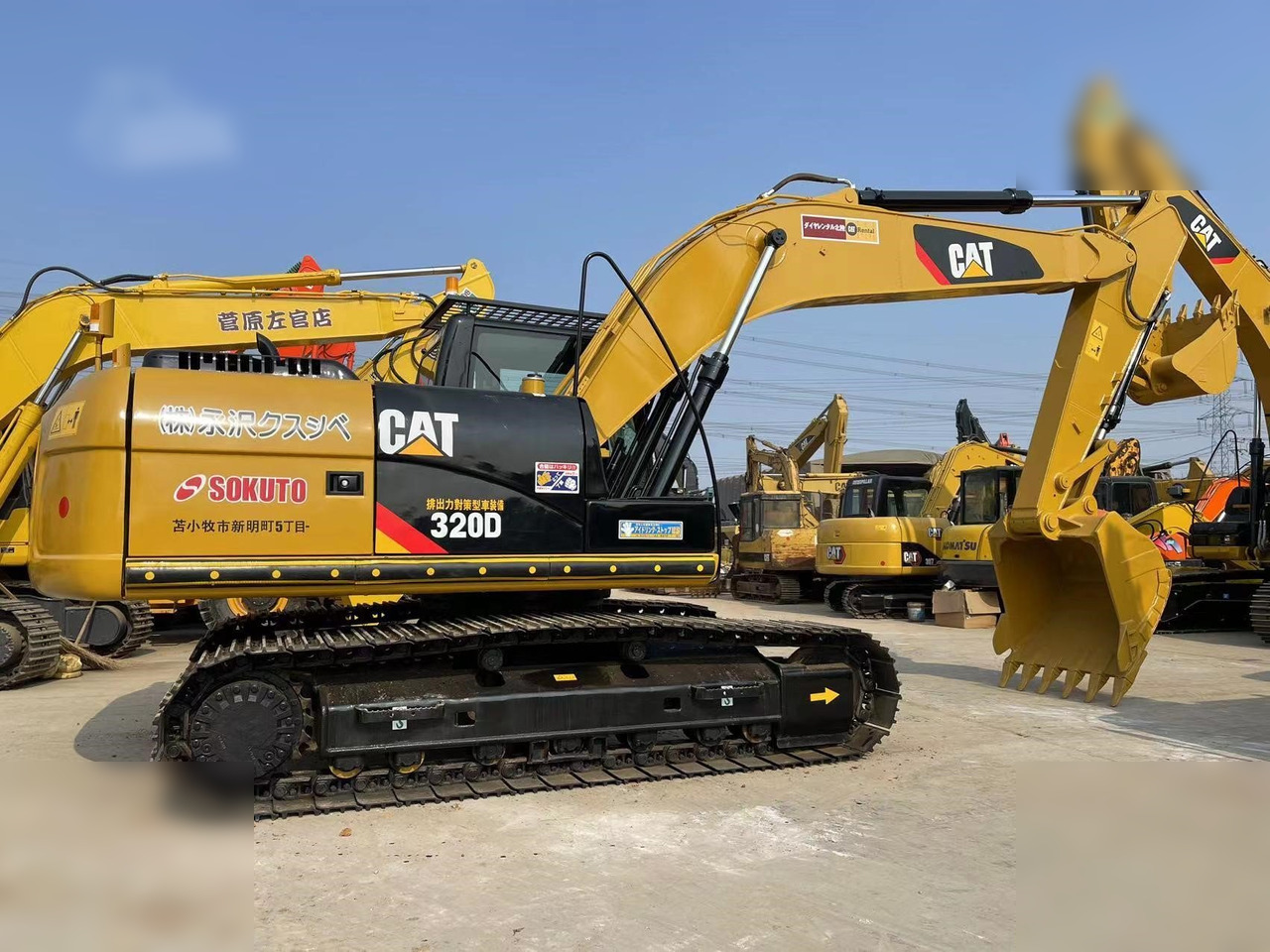 CATERPILLAR 320D - Верижен багер: снимка 1 CATERPILLAR 320D - Верижен багер: снимка 1