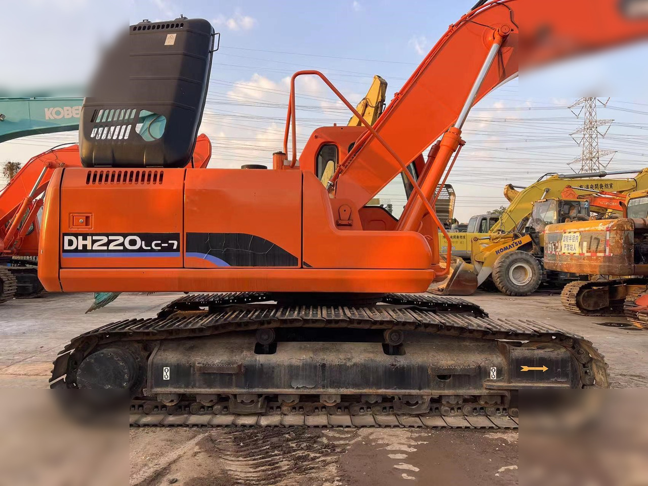 DOOSAN DH220 LC-7 - Верижен багер: снимка 5 DOOSAN DH220 LC-7 - Верижен багер: снимка 5