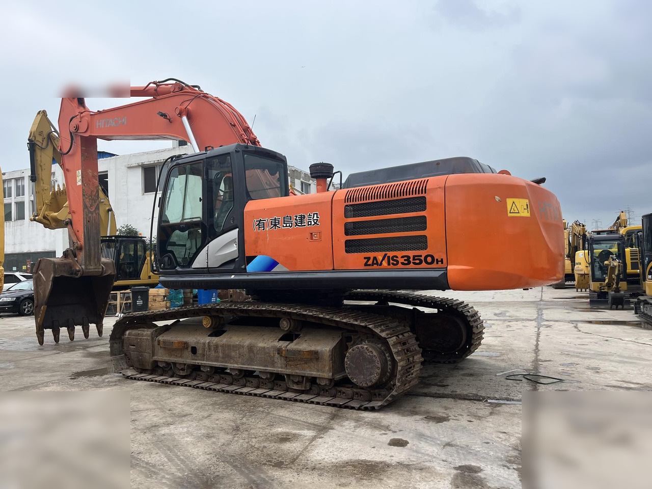 HITACHI ZX350H-5G - Верижен багер: снимка 3 HITACHI ZX350H-5G - Верижен багер: снимка 3