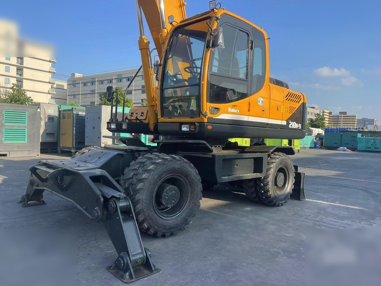HYUNDAI ROBEX 210W-9 - Колесен багер: снимка 3 HYUNDAI ROBEX 210W-9 - Колесен багер: снимка 3