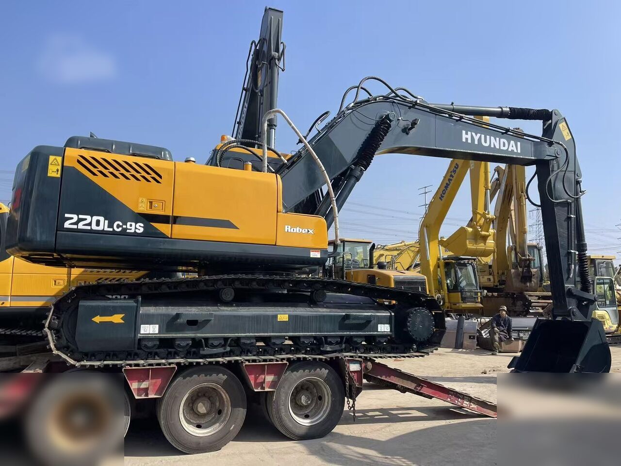 HYUNDAI ROBEX 220 LC-9S - Верижен багер: снимка 1 HYUNDAI ROBEX 220 LC-9S - Верижен багер: снимка 1