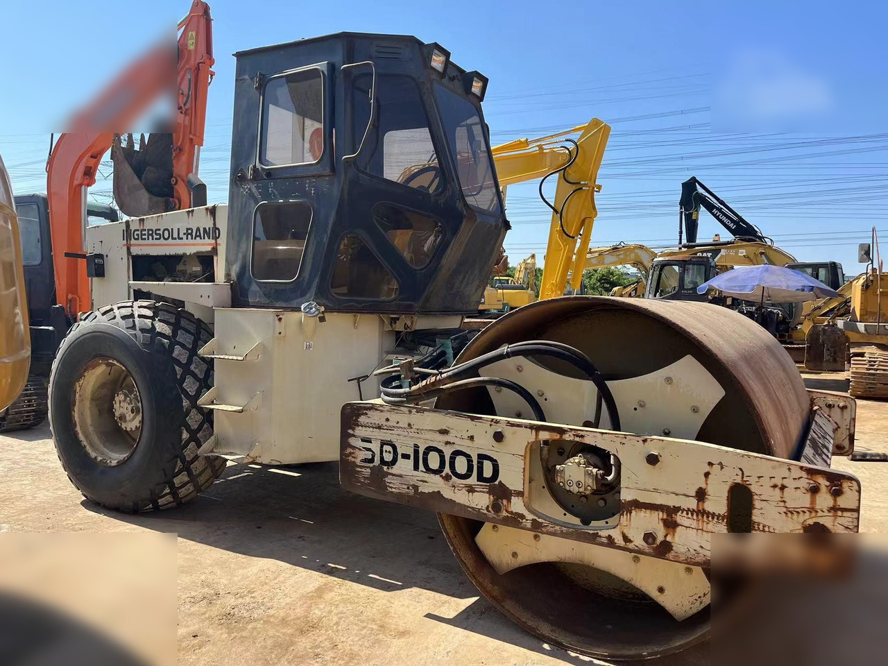 INGERSOLL-RAND SD100D - Валяк: снимка 2 INGERSOLL-RAND SD100D - Валяк: снимка 2