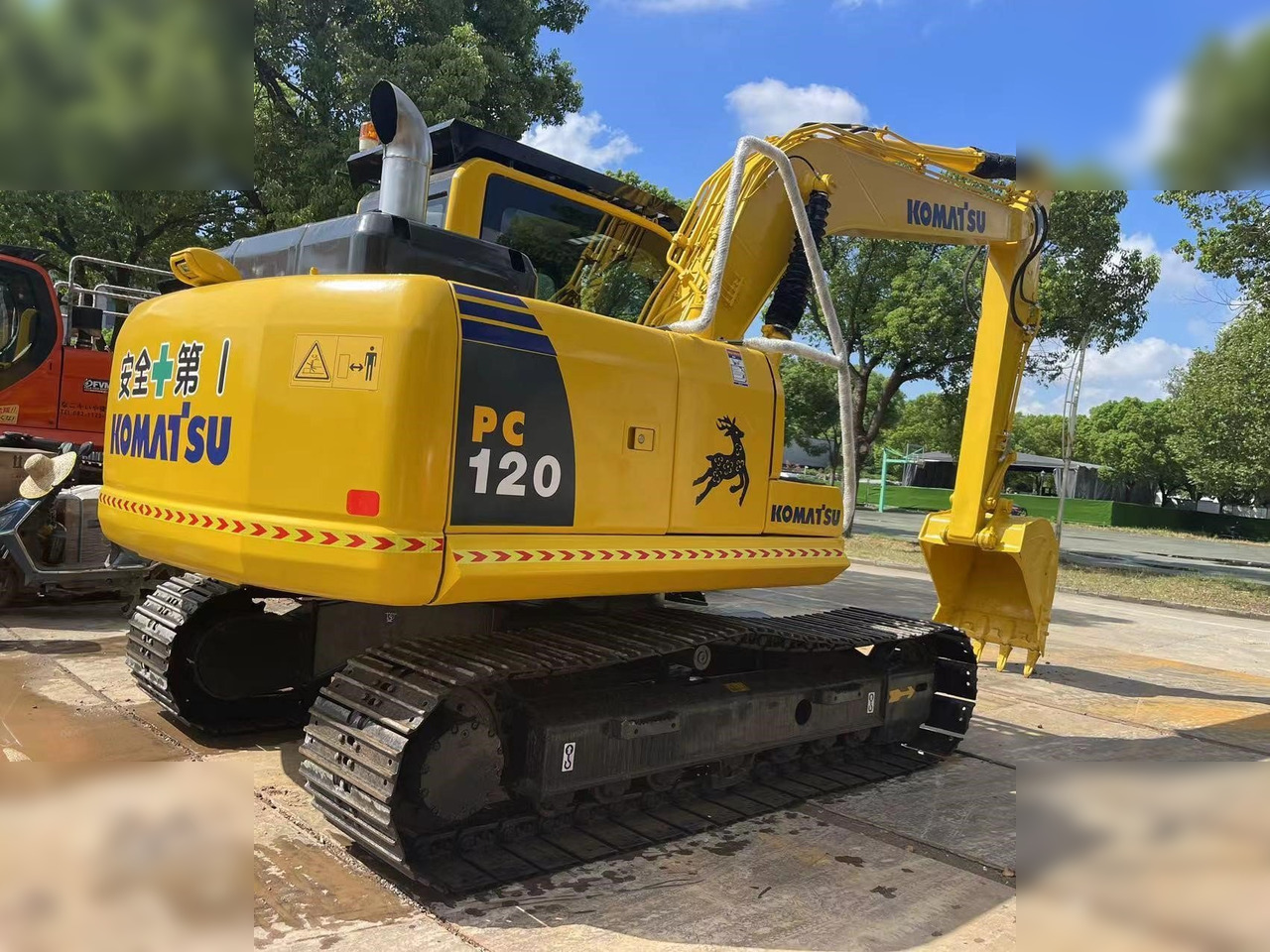 KOMATSU PC120-8 - Верижен багер: снимка 3 KOMATSU PC120-8 - Верижен багер: снимка 3