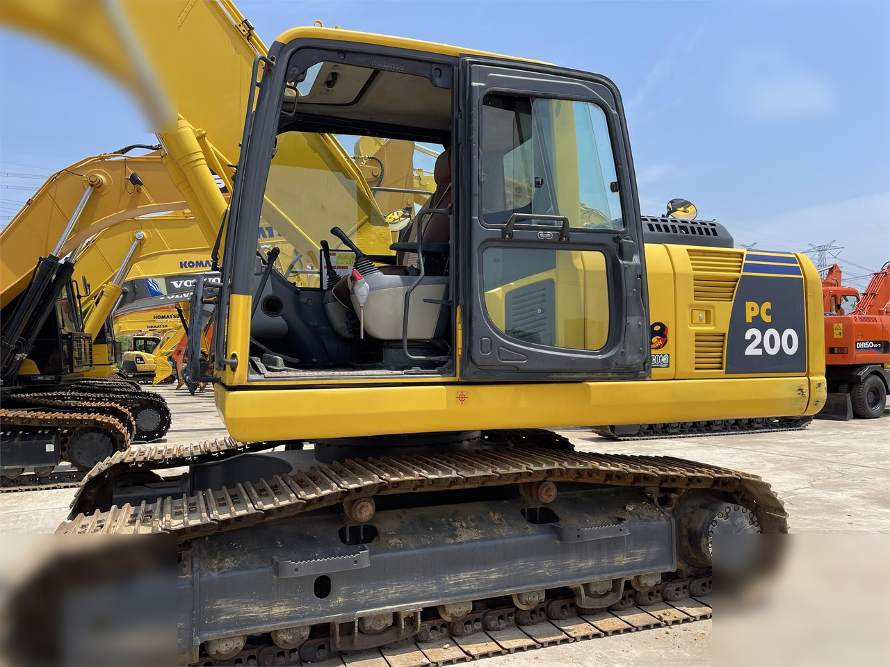 KOMATSU PC200-8 - Верижен багер: снимка 5 KOMATSU PC200-8 - Верижен багер: снимка 5