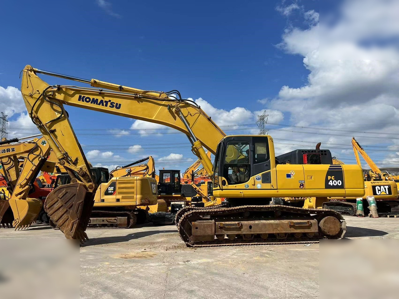 KOMATSU PC400-8 - Верижен багер: снимка 1 KOMATSU PC400-8 - Верижен багер: снимка 1
