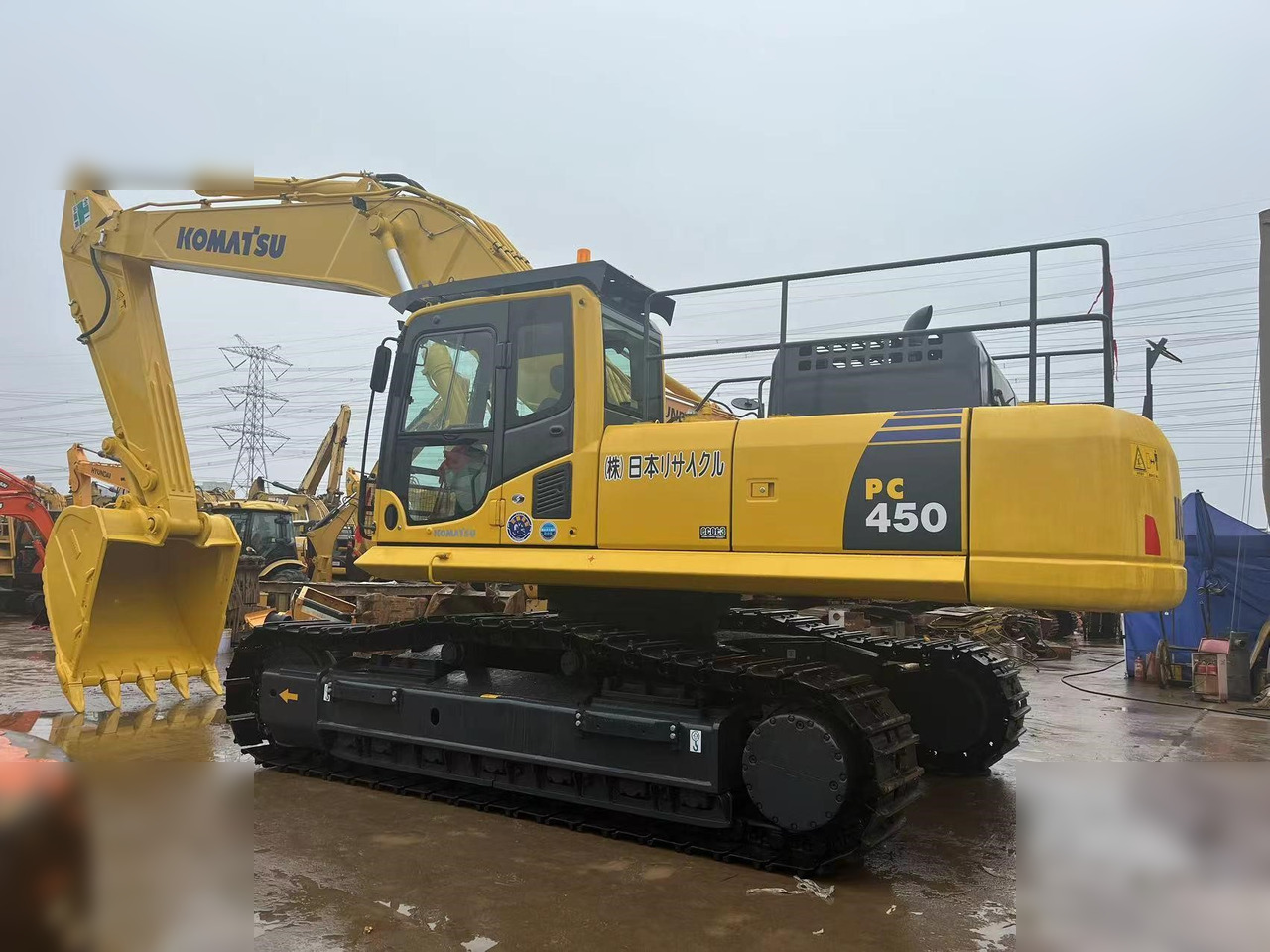 KOMATSU PC450 LC-8 - Верижен багер: снимка 1 KOMATSU PC450 LC-8 - Верижен багер: снимка 1