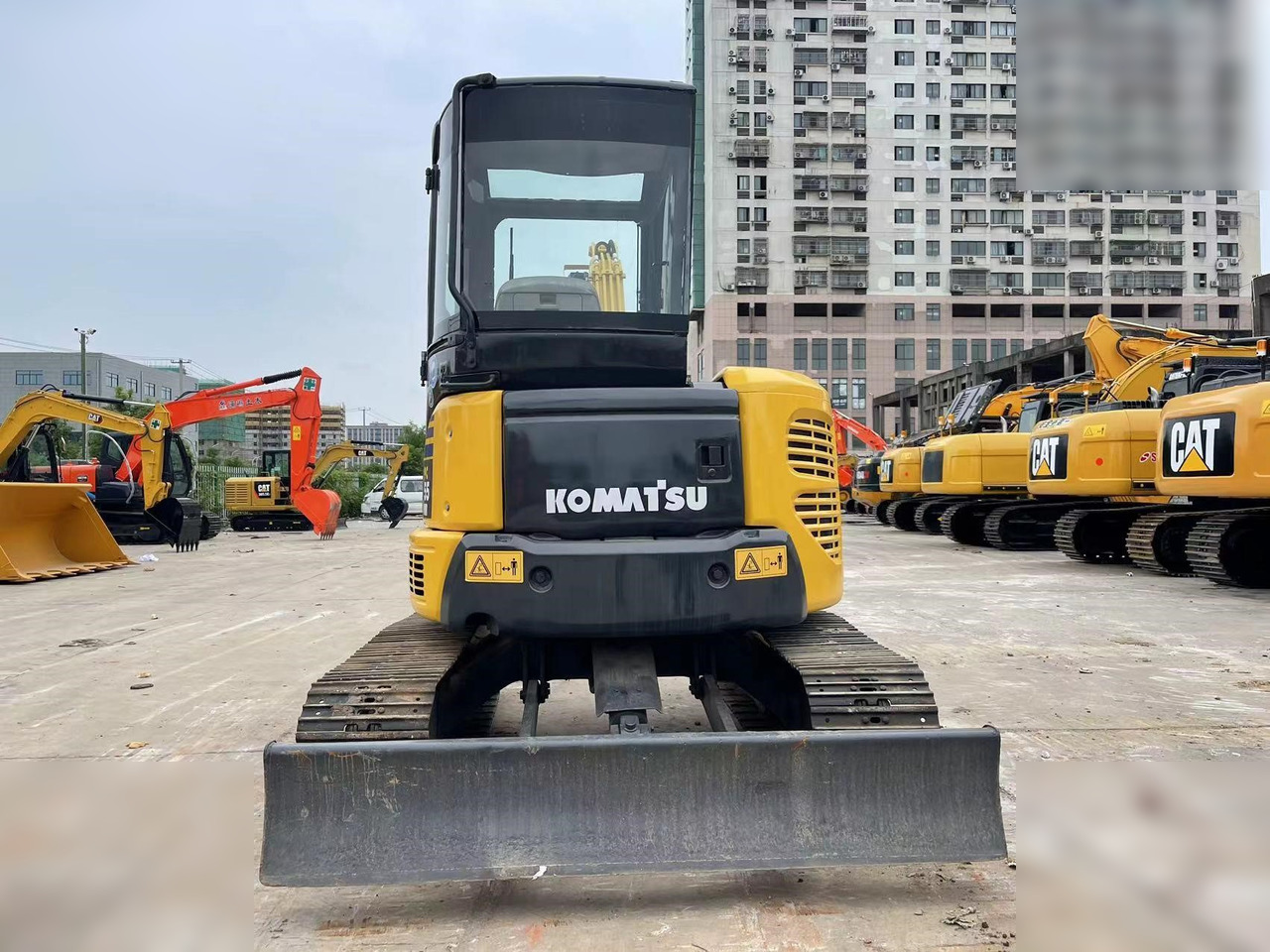 KOMATSU PC55MR-2 - Мини багер: снимка 4 KOMATSU PC55MR-2 - Мини багер: снимка 4
