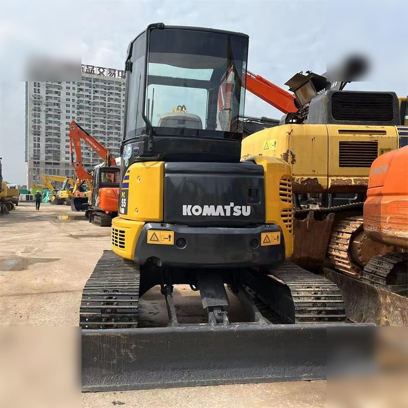 KOMATSU PC55MR-2 - Мини багер: снимка 4 KOMATSU PC55MR-2 - Мини багер: снимка 4