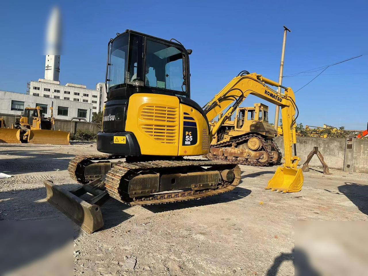 KOMATSU PC55MR-2 - Мини багер: снимка 1 KOMATSU PC55MR-2 - Мини багер: снимка 1
