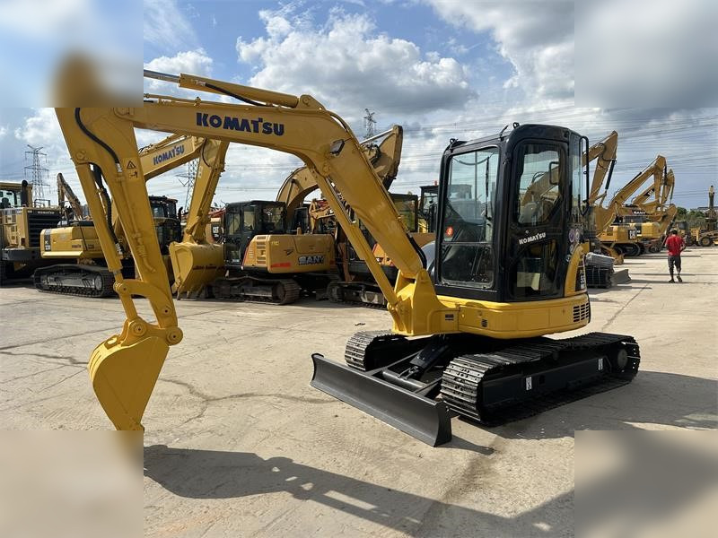 KOMATSU PC55MR-2 - Мини багер: снимка 1 KOMATSU PC55MR-2 - Мини багер: снимка 1