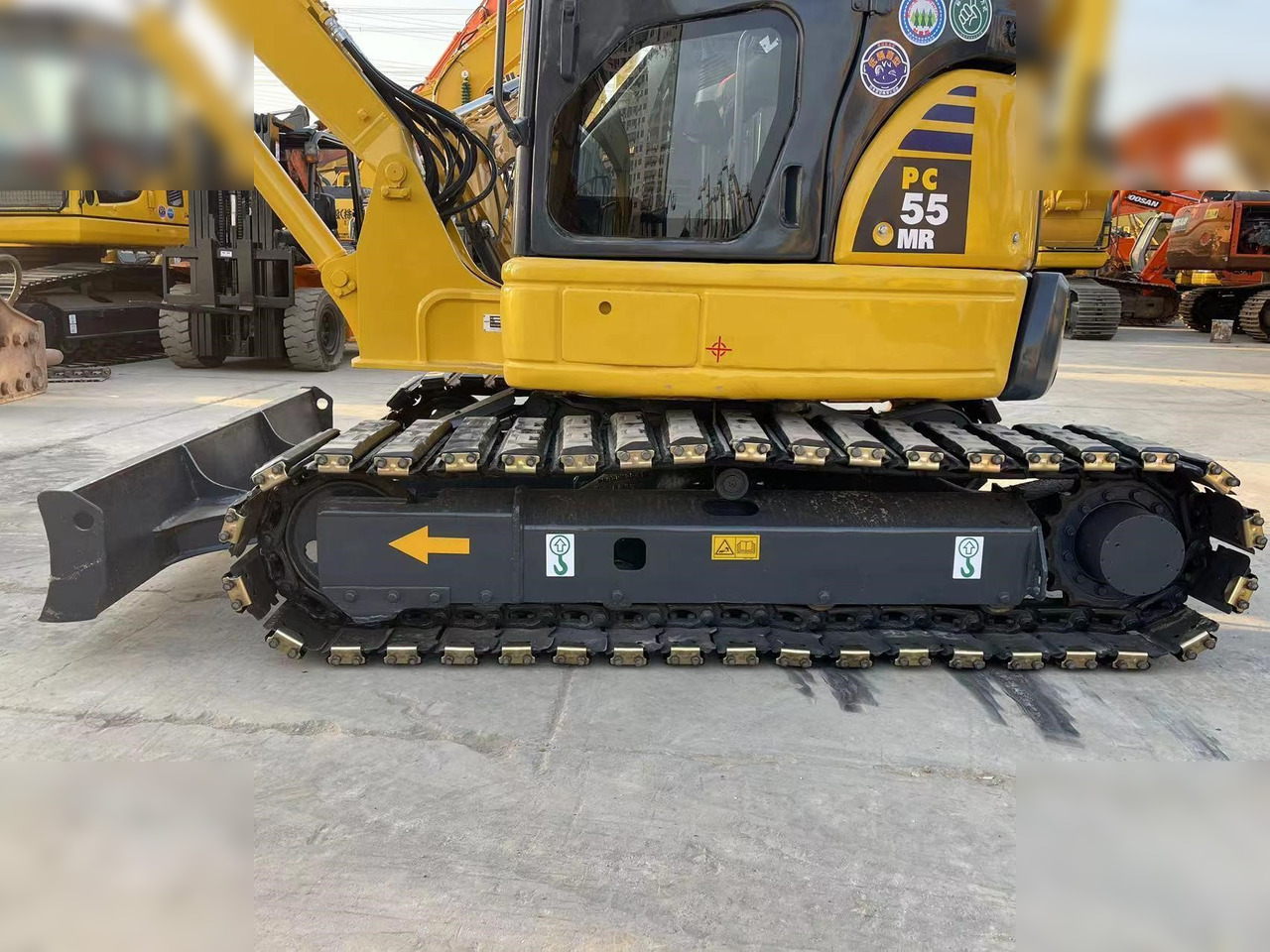 KOMATSU PC55MR-2 - Мини багер: снимка 4 KOMATSU PC55MR-2 - Мини багер: снимка 4