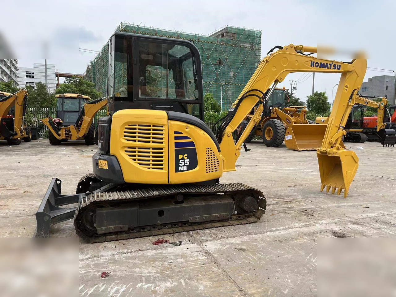 KOMATSU PC55MR-2 - Мини багер: снимка 1 KOMATSU PC55MR-2 - Мини багер: снимка 1