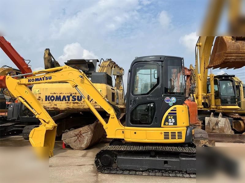KOMATSU PC55MR-2 - Мини багер: снимка 1 KOMATSU PC55MR-2 - Мини багер: снимка 1