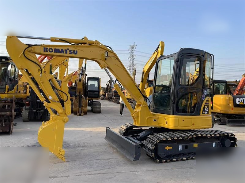 KOMATSU PC55MR-2 - Мини багер: снимка 1 KOMATSU PC55MR-2 - Мини багер: снимка 1