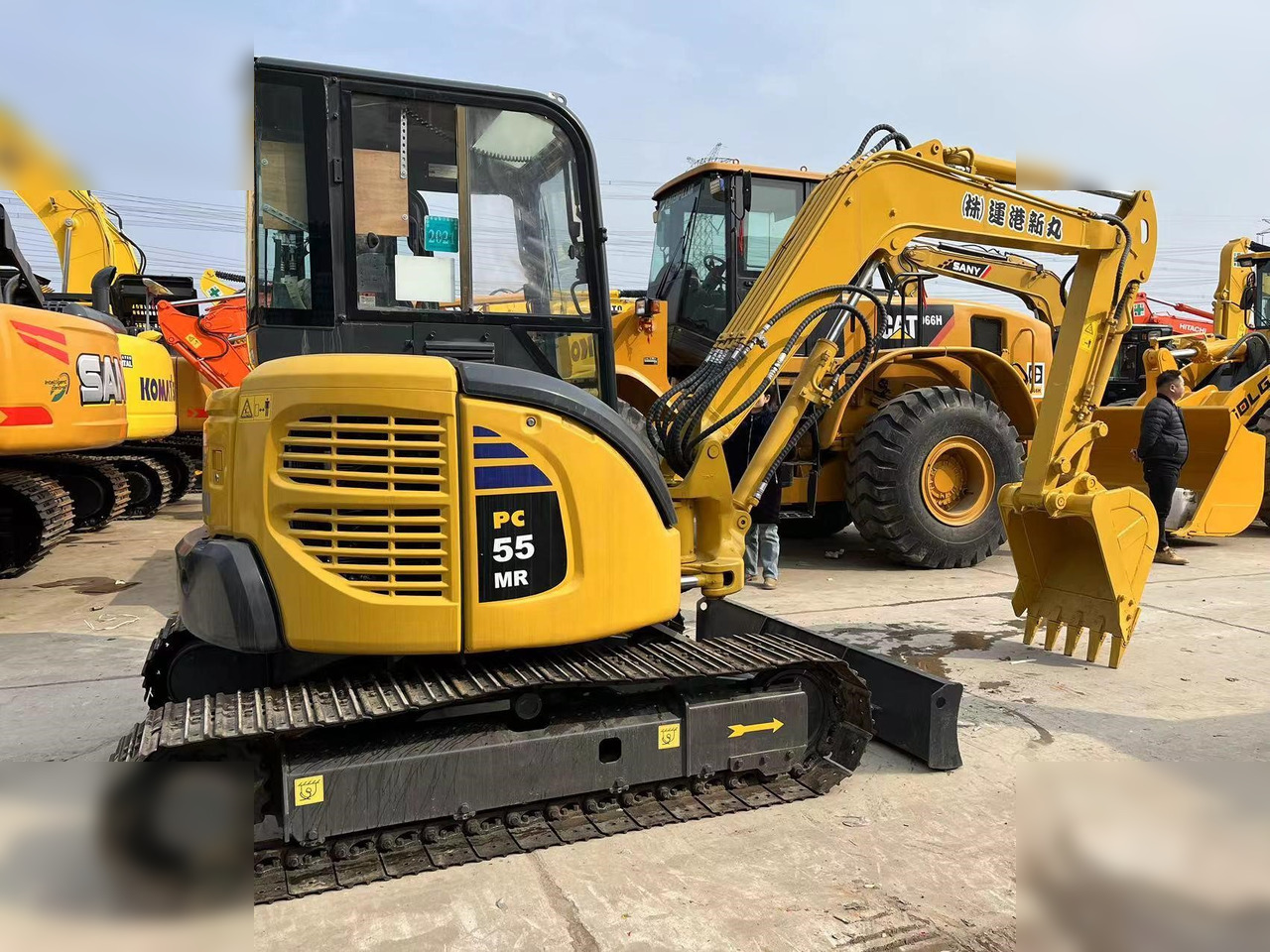 KOMATSU PC55MR-3 - Мини багер: снимка 2 KOMATSU PC55MR-3 - Мини багер: снимка 2