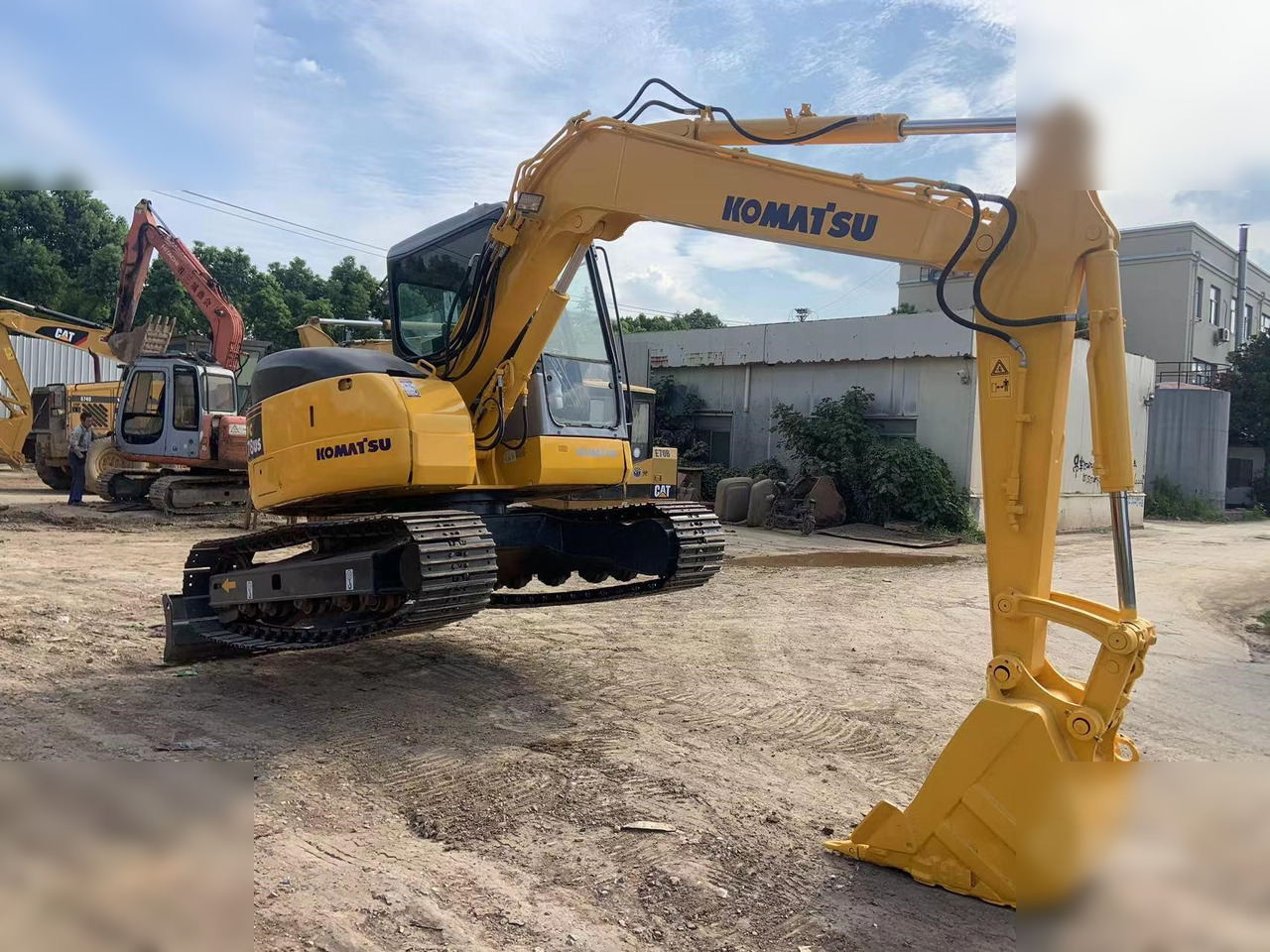 KOMATSU PC78US-6 - Верижен багер: снимка 3 KOMATSU PC78US-6 - Верижен багер: снимка 3