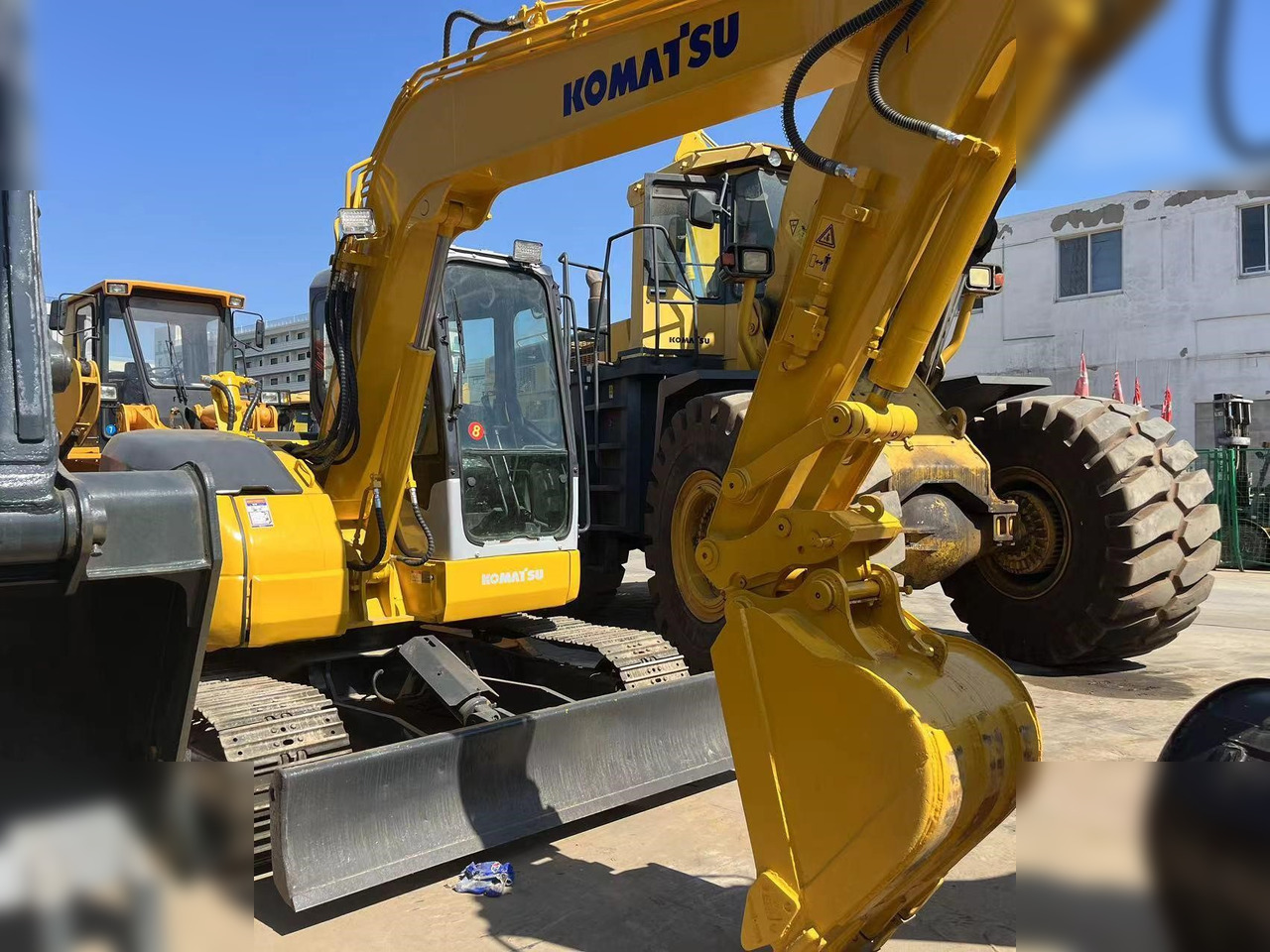 KOMATSU PC78US - Верижен багер: снимка 2 KOMATSU PC78US - Верижен багер: снимка 2