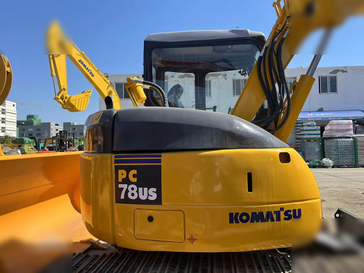 KOMATSU PC78US - Верижен багер: снимка 3 KOMATSU PC78US - Верижен багер: снимка 3
