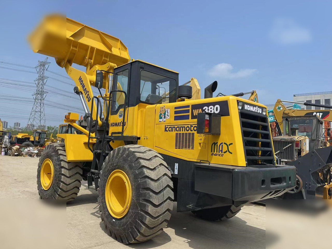 KOMATSU WA380-3 - Колесен товарач: снимка 5 KOMATSU WA380-3 - Колесен товарач: снимка 5