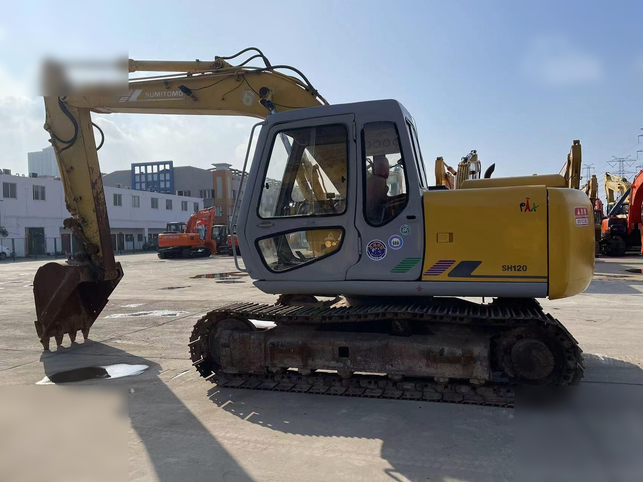 SUMITOMO SH120 - Верижен багер: снимка 5 SUMITOMO SH120 - Верижен багер: снимка 5