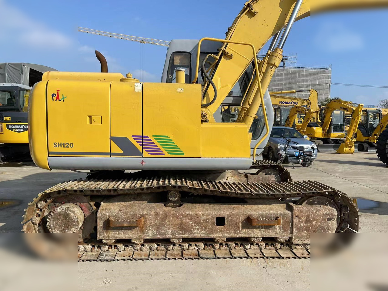 SUMITOMO SH120 - Верижен багер: снимка 3 SUMITOMO SH120 - Верижен багер: снимка 3