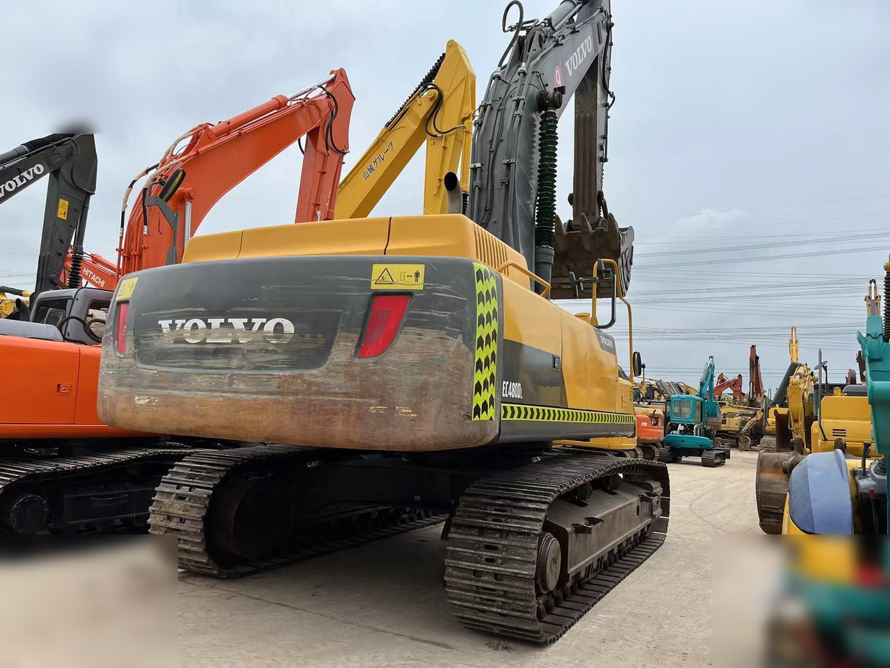 VOLVO EC480DL - Верижен багер: снимка 1 VOLVO EC480DL - Верижен багер: снимка 1