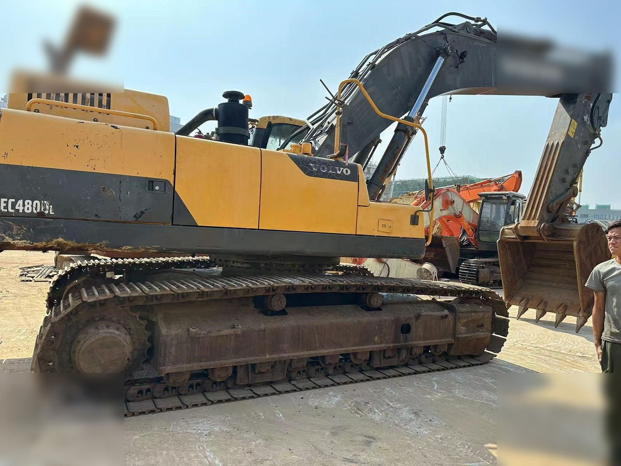 VOLVO EC480DL - Верижен багер: снимка 1 VOLVO EC480DL - Верижен багер: снимка 1