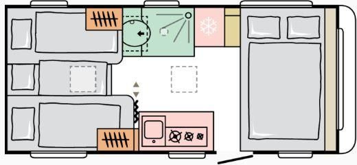 Adria Altea 60Y 502 UL*Fußboden-Temp*Eingangstür Fenst - Каравана: снимка 4 Adria Altea 60Y 502 UL*Fußboden-Temp*Eingangstür Fenst - Каравана: снимка 4