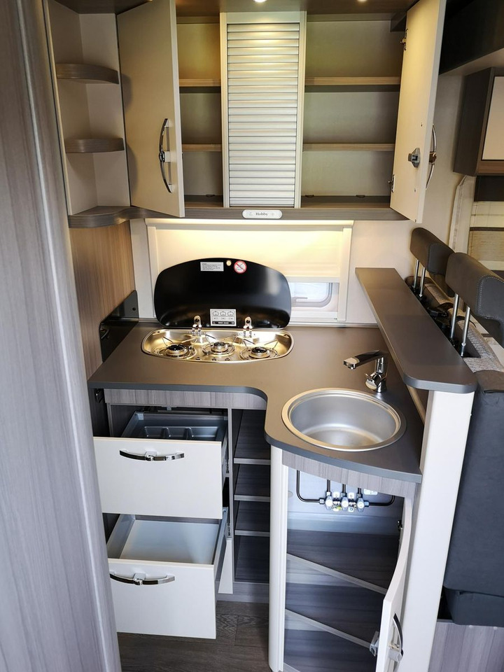 Полуинтегриран кемпер Hobby Optima T65 HFL ONTOUR *165PS*AHK*MARKISE*SOFORT*: снимка 16