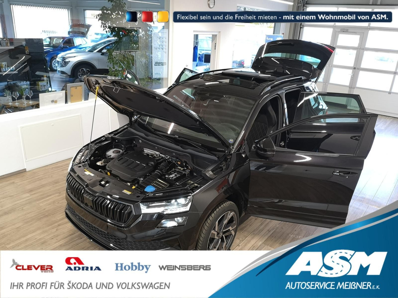 Skoda Karoq Sportline 2,0TDI DSG 4x4*PSD*AHK*360°*NAVI - Джип: снимка 1 Skoda Karoq Sportline 2,0TDI DSG 4x4*PSD*AHK*360°*NAVI - Джип: снимка 1