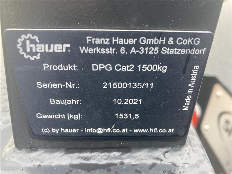 Hauer 1500 kg - Противовес: снимка 4 Hauer 1500 kg - Противовес: снимка 4