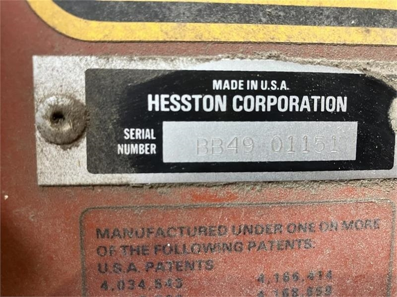 Hesston 4900 - Сламопреса за квадратни бали: снимка 4 Hesston 4900 - Сламопреса за квадратни бали: снимка 4