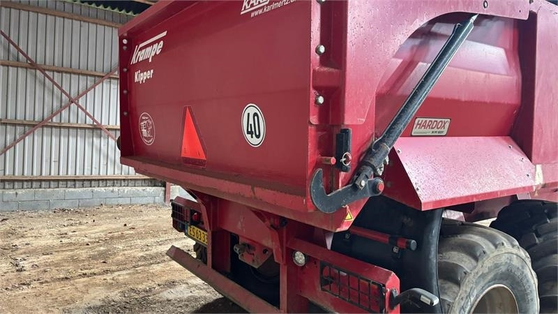 Krampe SK 550 Entreprenørvogn med Hardox kasse SK 500 - Селскостопанско ремарке самосвал: снимка 4 Krampe SK 550 Entreprenørvogn med Hardox kasse SK 500 - Селскостопанско ремарке самосвал: снимка 4