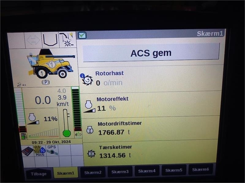 Зърнокомбайн New Holland CR9.80: снимка 9