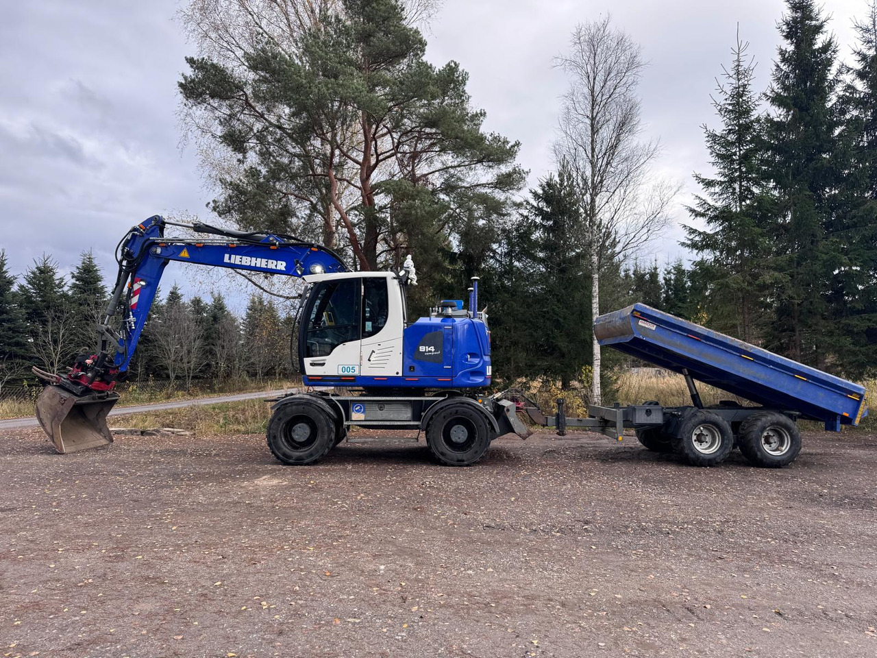 Liebherr A 914 Compact Litronic - Колесен багер: снимка 4 Liebherr A 914 Compact Litronic - Колесен багер: снимка 4