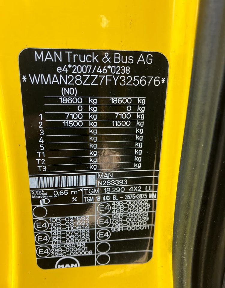 MAN MAN TGM 18.290 SYPIALKA chłodnia izoterma kontener - Рефрижератор камион: снимка 3 MAN MAN TGM 18.290 SYPIALKA chłodnia izoterma kontener - Рефрижератор камион: снимка 3