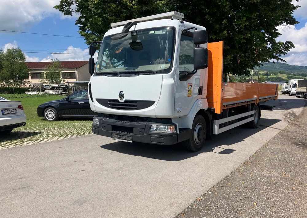Renault Midlum 180 dxi burtówka skrzynia paka - Бордови камион: снимка 1 Renault Midlum 180 dxi burtówka skrzynia paka - Бордови камион: снимка 1