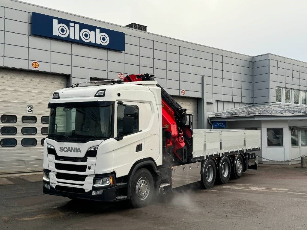 Scania G 460 8x4*4 Palfinger PK 53002-SH + Jibb PJ - Камион с кран: снимка 1 Scania G 460 8x4*4 Palfinger PK 53002-SH + Jibb PJ - Камион с кран: снимка 1