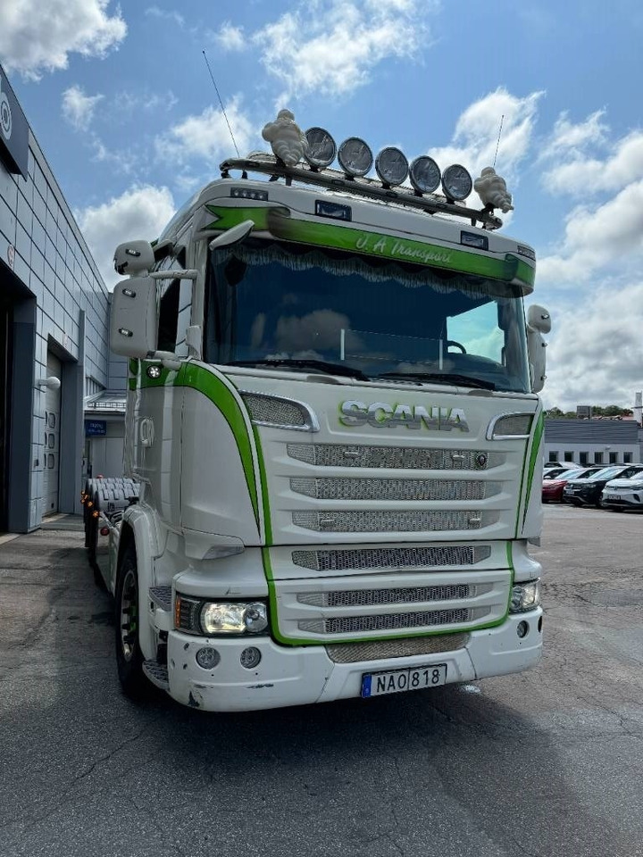 Scania R 520 LB8x4*4 - Мултилифт с кука камион: снимка 3 Scania R 520 LB8x4*4 - Мултилифт с кука камион: снимка 3