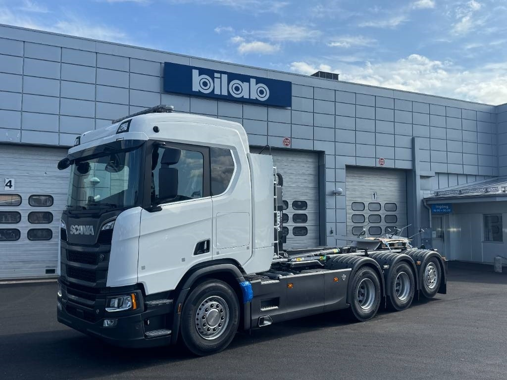 Scania R 590 8x4*4 Joab Lastväxlare - Мултилифт с кука камион: снимка 4 Scania R 590 8x4*4 Joab Lastväxlare - Мултилифт с кука камион: снимка 4