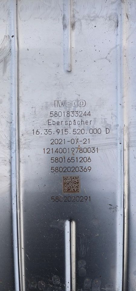 IVECO EUROCARGO EURO 6 KATALIZATOR TŁUMIK NOWY 5801833244 - Катализатор за Камион: снимка 3 IVECO EUROCARGO EURO 6 KATALIZATOR TŁUMIK NOWY 5801833244 - Катализатор за Камион: снимка 3