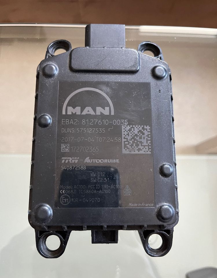 Radar MAN TGX TGS euro 6 ACC distronic - Сензор за Камион: снимка 1 Radar MAN TGX TGS euro 6 ACC distronic - Сензор за Камион: снимка 1