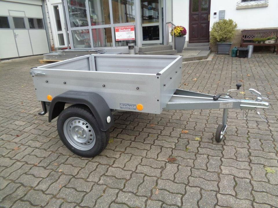 Ремарке за кола Aktion  ! !  TPV PKW-Anhänger 750 kg, Zurrbügel, Stützrad, 100 km: снимка 12