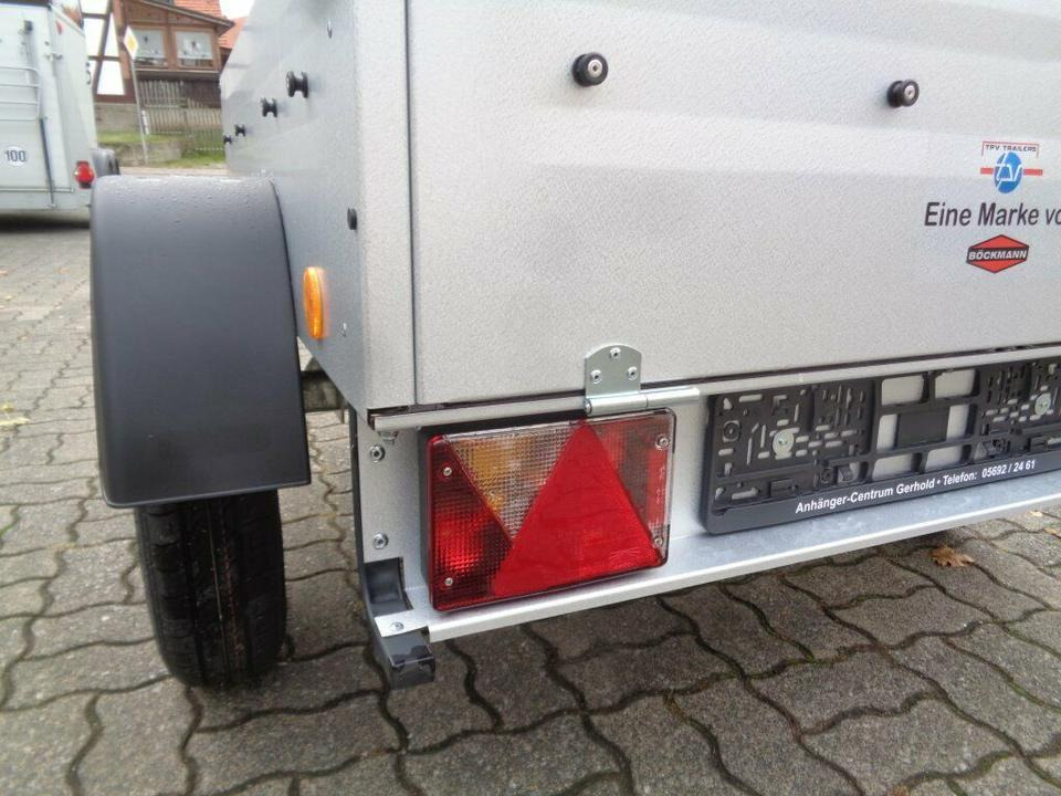 Ремарке за кола Aktion  ! !  TPV PKW-Anhänger 750 kg, Zurrbügel, Stützrad, 100 km: снимка 6