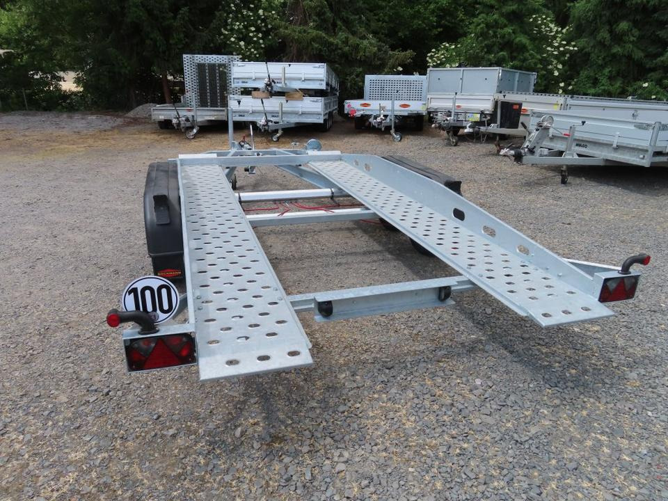 Aktionspreis, Autotransporter,kippbar,100 km/h, PKW Anhänger - Автовоз ремарке: снимка 5 Aktionspreis, Autotransporter,kippbar,100 km/h, PKW Anhänger - Автовоз ремарке: снимка 5