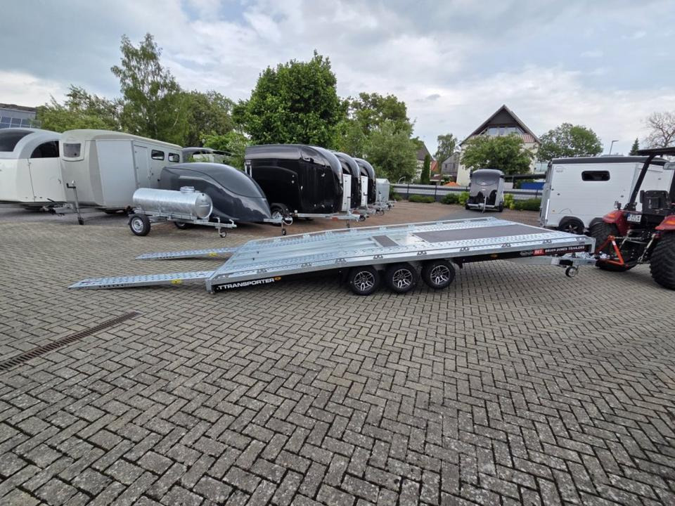 Автовоз ремарке Autotransporter Anhänger Brian James T Transporter - 231-5522-35: снимка 11