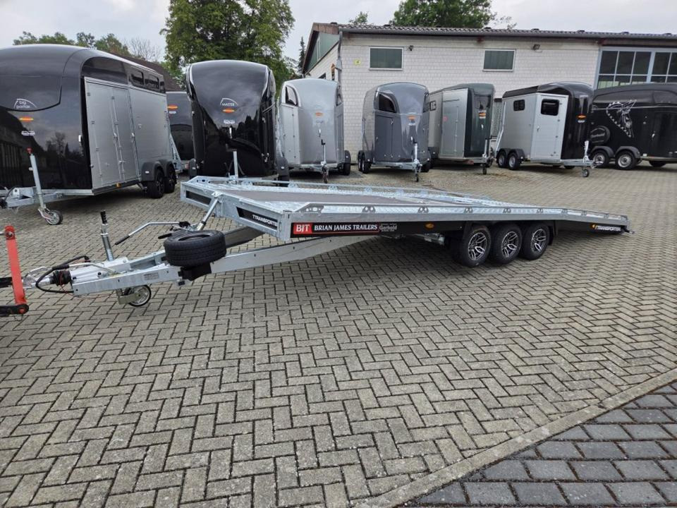 Автовоз ремарке Autotransporter Anhänger Brian James T Transporter - 231-5522-35: снимка 9