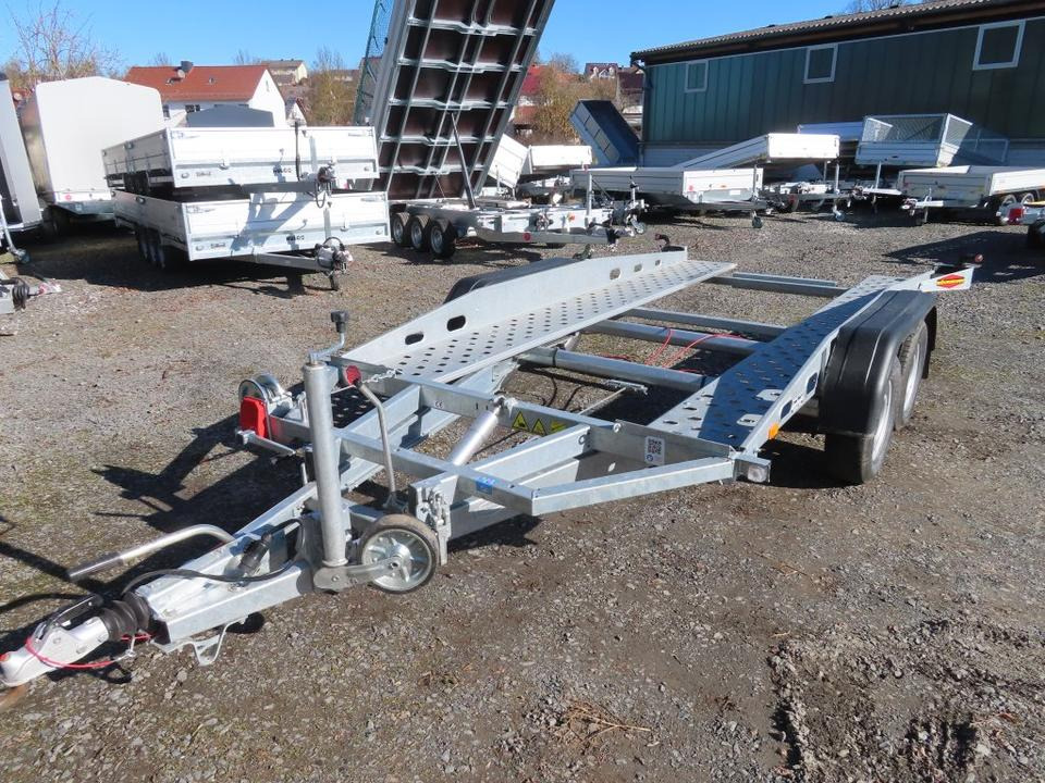 Böckmann, Autotransporter, 2,7 to. kippbar, 100 km, PKW Anhänger - Автовоз ремарке: снимка 4 Böckmann, Autotransporter, 2,7 to. kippbar, 100 km, PKW Anhänger - Автовоз ремарке: снимка 4